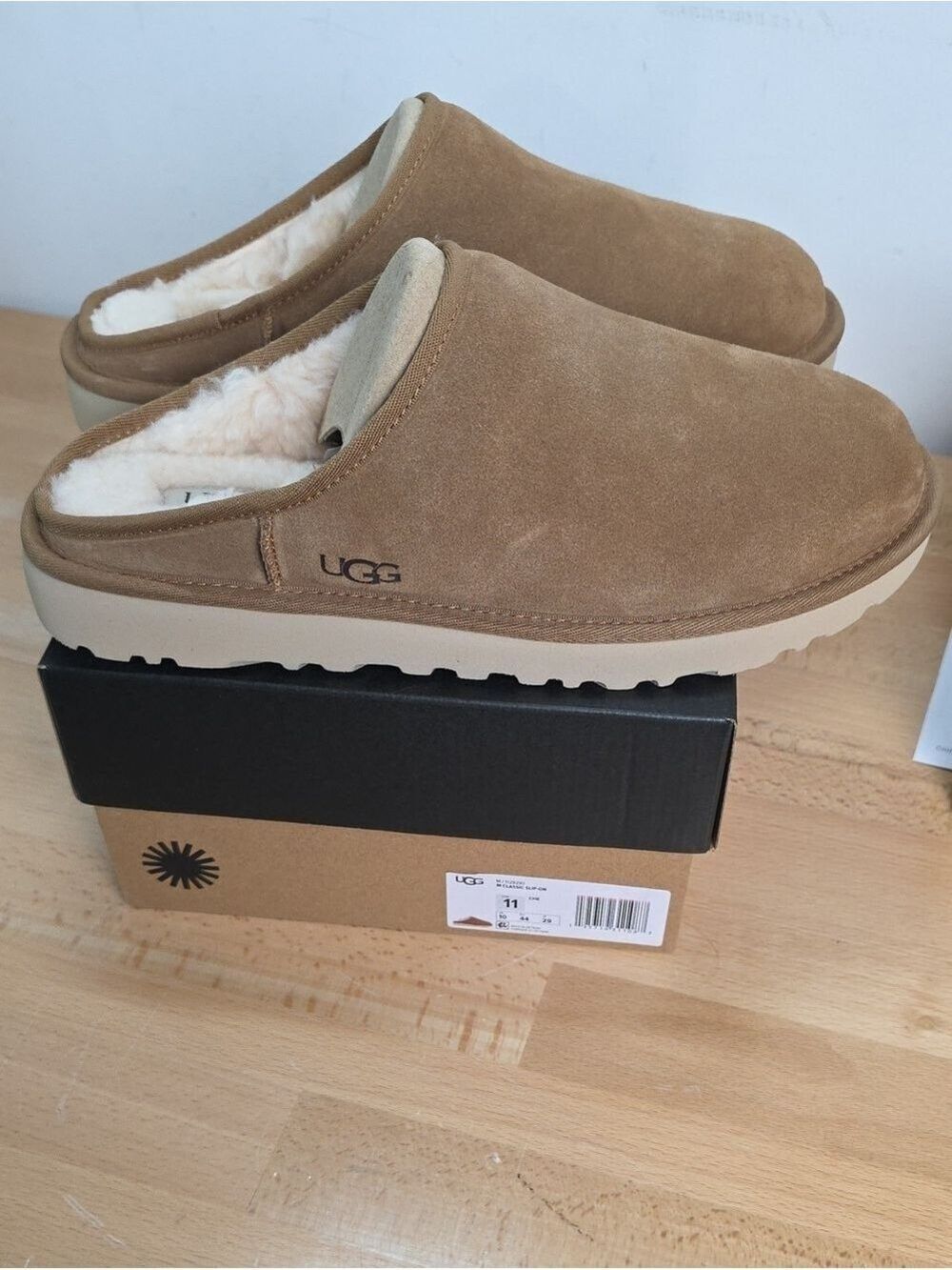 UGG Tan Suede Loafers Slip-Ons men 11